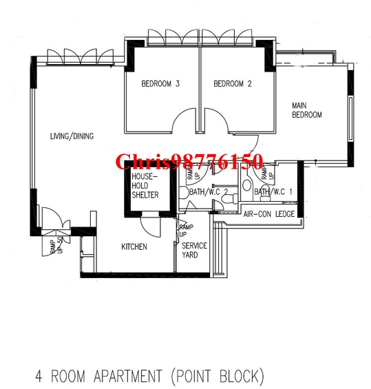 Blk 212B Compassvale Drive (Sengkang), HDB 4 Rooms #166501302